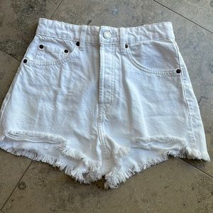Zara denim shorts